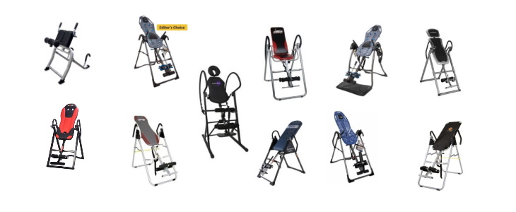 inversion table comparison